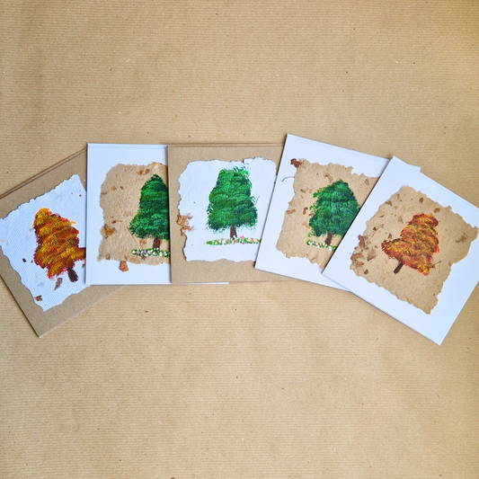 Handmade Cards (5 pack, Assorted)