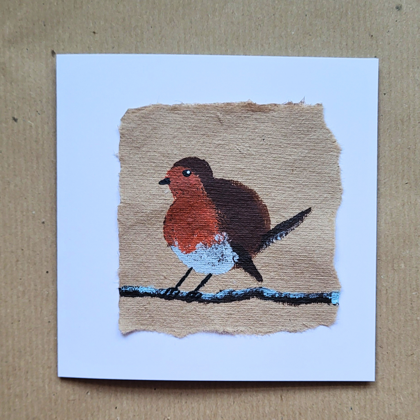 'Little Jim' Handmade Robin Christmas Cards