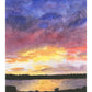 Charles Fort Sunset- Unframed